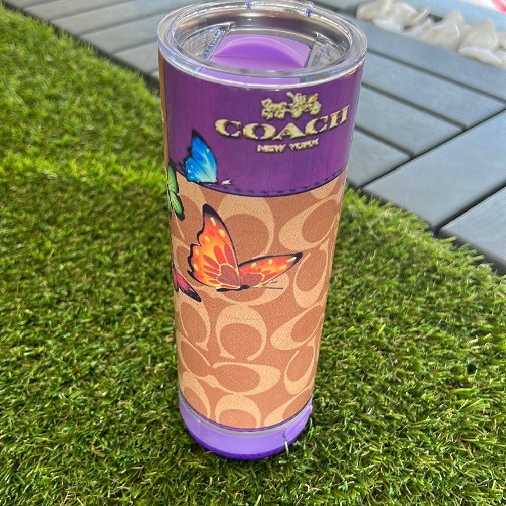 - Brand New Tumbler with wireless Bluetooth detachable speaker